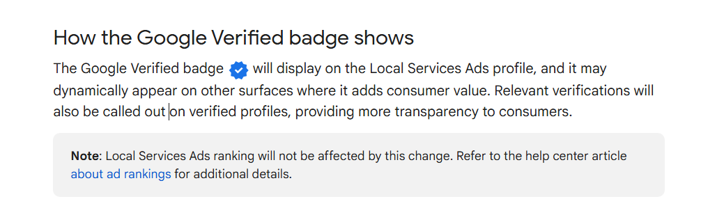 About google verified badge local services help 08 27 2025 04 15 pm