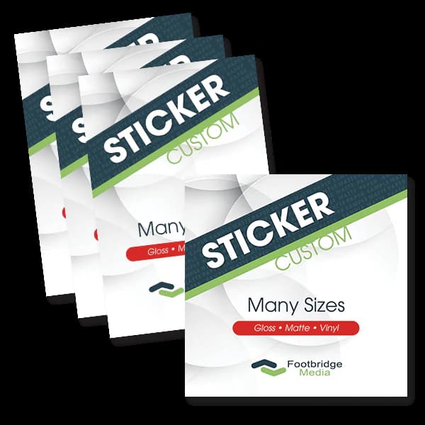 Home service equipment stickers and magnets